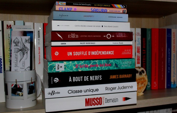 Bilan lecture octobre